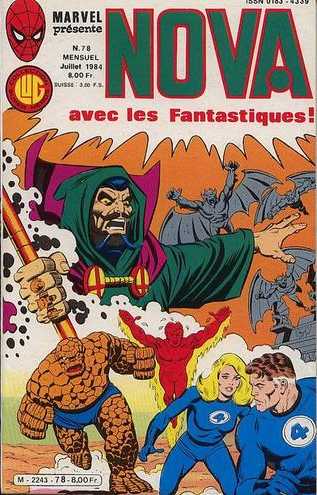 Scan de la Couverture Nova n 78